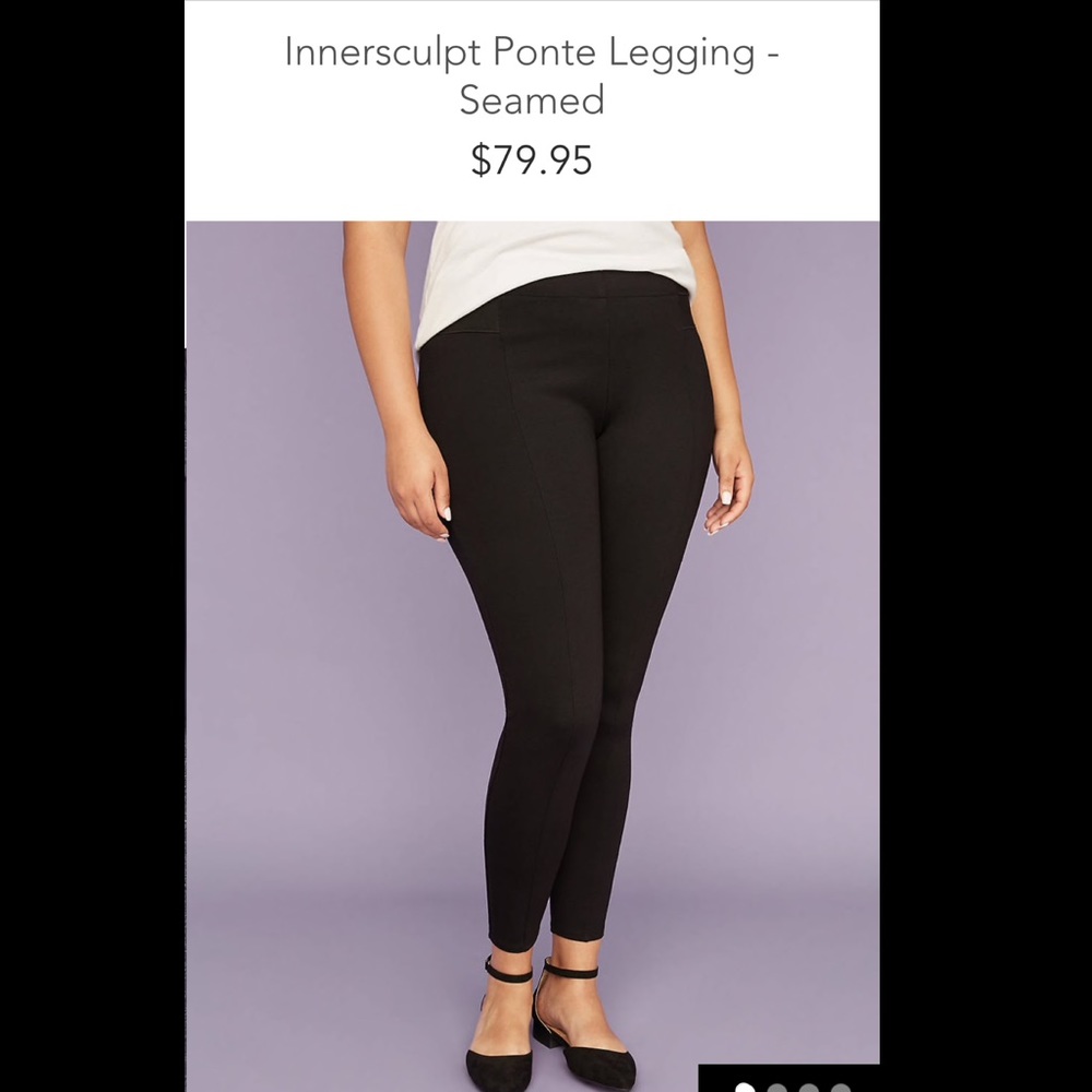 Lane Bryant innersculpt ponte legging size 26